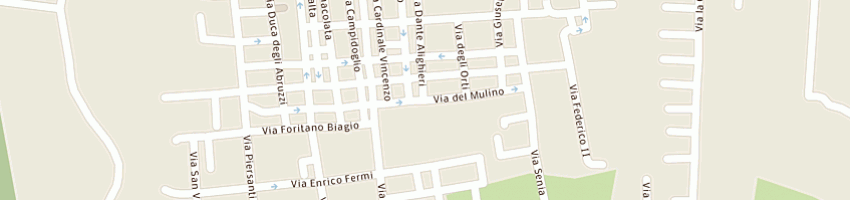 Mappa della impresa ristorante vecchio mulino di riina vito a SAN VITO LO CAPO