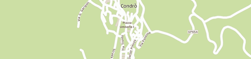 Mappa della impresa poste italiane spa a CONDRO 