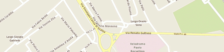 Mappa della impresa rosalinda di ferretti gino e csnc a PALERMO