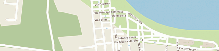 Mappa della impresa la torre giuseppe a SAN VITO LO CAPO