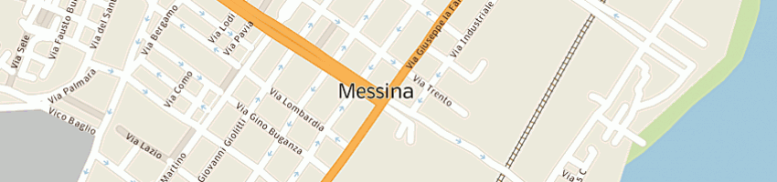Mappa della impresa imaco srl a MESSINA