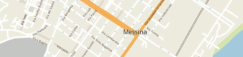 Mappa della impresa costa angelina a MESSINA