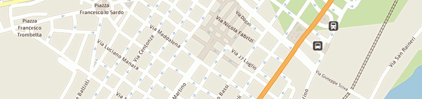 Mappa della impresa radio messina quartiere a MESSINA