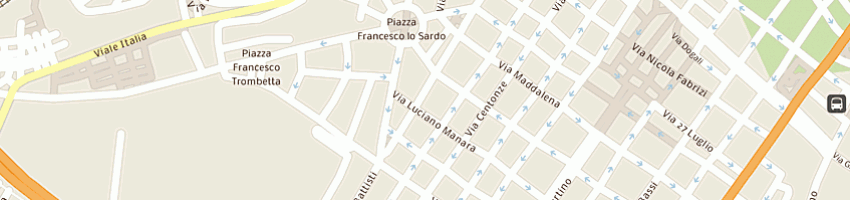 Mappa della impresa di stefano francesca a MESSINA