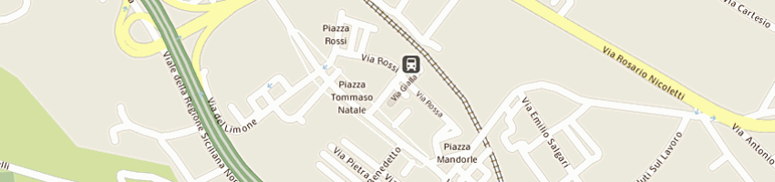 Mappa della impresa erreci trasporti di la mattina lucia rosaria e c s a PALERMO