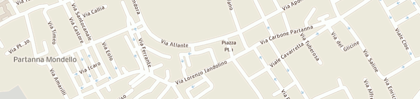 Mappa della impresa zanghi francesco paolo a PALERMO