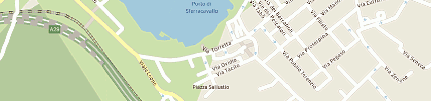 Mappa della impresa aiello simone a PALERMO