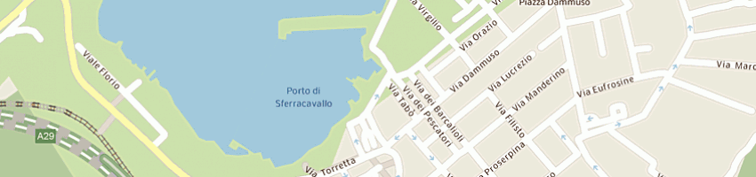 Mappa della impresa cantiere sicilnautica srl a PALERMO