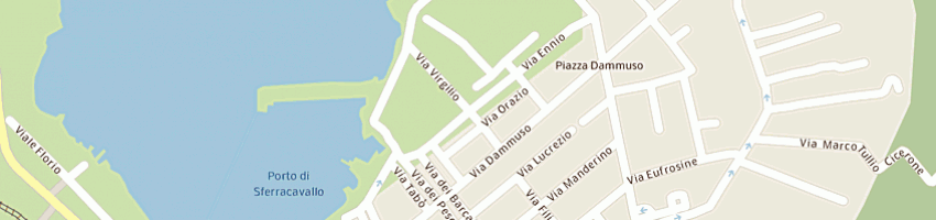 Mappa della impresa vitrano filippo a PALERMO