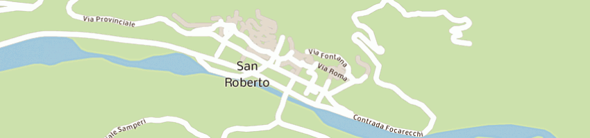 Mappa della impresa cotroneo umberto  a SAN ROBERTO