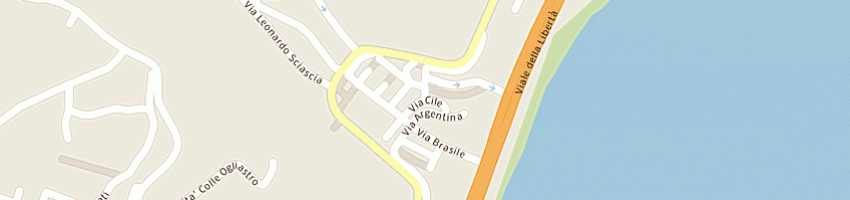Mappa della impresa municipio consigli di quartiere a MESSINA