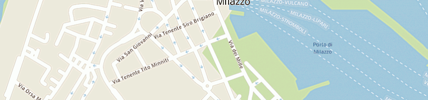 Mappa della impresa studioimmagine a MILAZZO