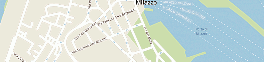 Mappa della impresa milae motor di franco luvara' sas a MILAZZO