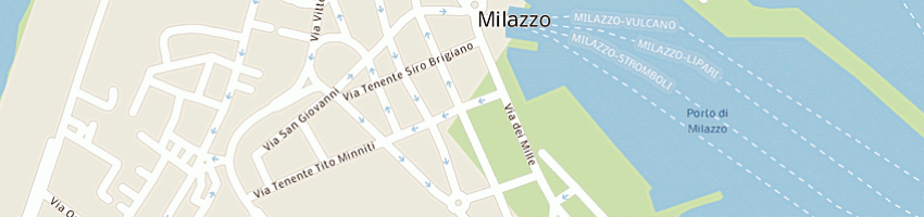 Mappa della impresa impala' fabrizio a MILAZZO
