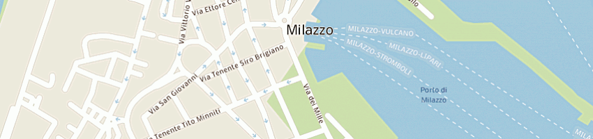 Mappa della impresa ngono maria a MILAZZO