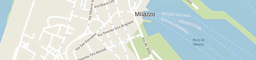 Mappa della impresa providenti salvatore arturo a MILAZZO