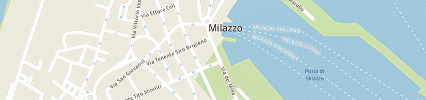 Mappa della impresa autorita' portuale di messina a MILAZZO