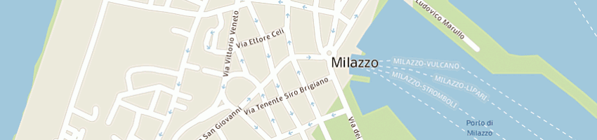Mappa della impresa shopping cart di pino domenico a MILAZZO