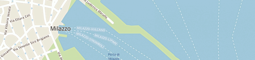 Mappa della impresa gruppo ormeggiatori del porto a MILAZZO
