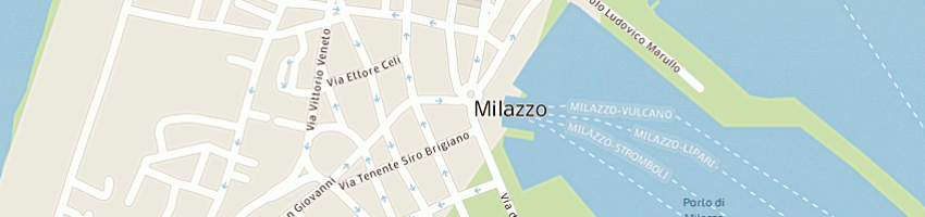 Mappa della impresa tropical bar piccola societa' cooperativa a rl a MILAZZO