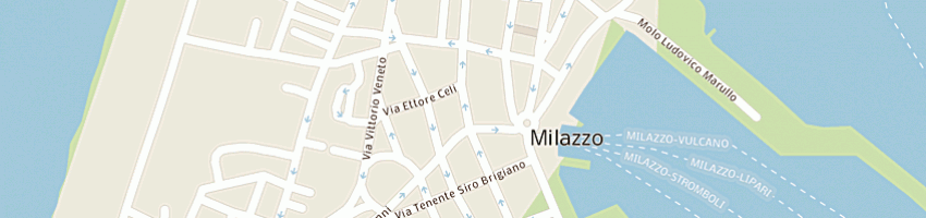Mappa della impresa sicurvigilanza soccoop a MILAZZO