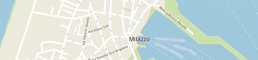 Mappa della impresa dal pizzicagnolo di russo carolinna maria a MILAZZO