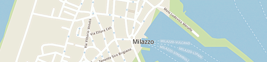 Mappa della impresa gitto antonio a MILAZZO