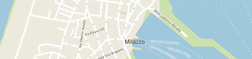 Mappa della impresa studio milazzo srl a MILAZZO