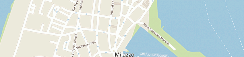 Mappa della impresa doria catena a MILAZZO