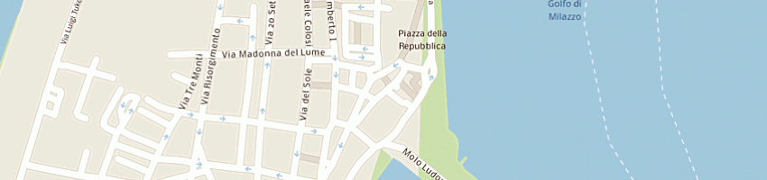 Mappa della impresa patronato acai a MILAZZO