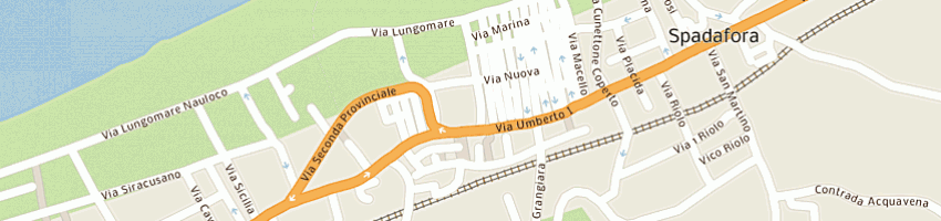 Mappa della impresa municipio a SPADAFORA