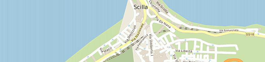Mappa della impresa piria gruff giuseppe a SCILLA
