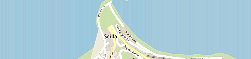 Mappa della impresa ristorante il pirata di u bais srl a SCILLA