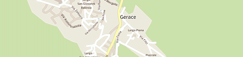 Mappa della impresa gruppo azione locale della locride  a GERACE