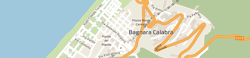 Mappa della impresa barila' carmelo a BAGNARA CALABRA