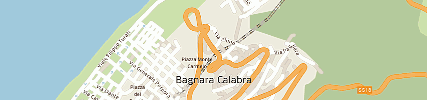 Mappa della impresa asilo suore volto santo a BAGNARA CALABRA