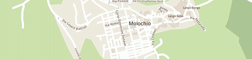Mappa della impresa municipio a MOLOCHIO