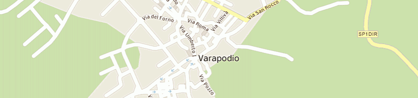 Mappa della impresa bagala' vincenzo a VARAPODIO