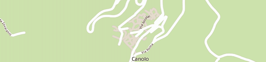 Mappa della impresa trasporti larosa silvestro a CANOLO