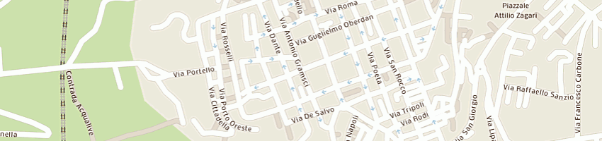 Mappa della impresa roma sas di rossella calogero e c a PALMI