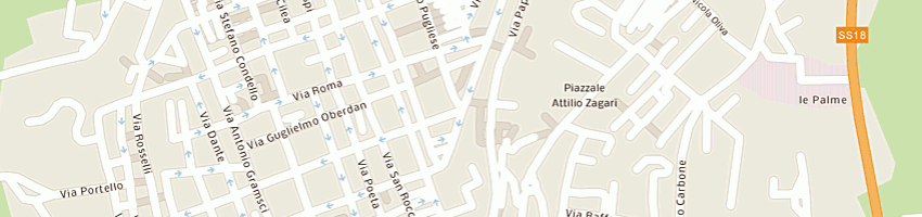 Mappa della impresa autoscuola albanese paolo  a PALMI