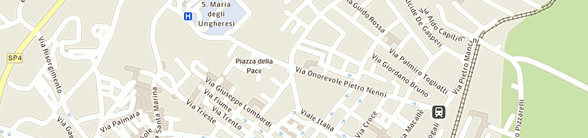 Mappa della impresa carabinieri  a POLISTENA