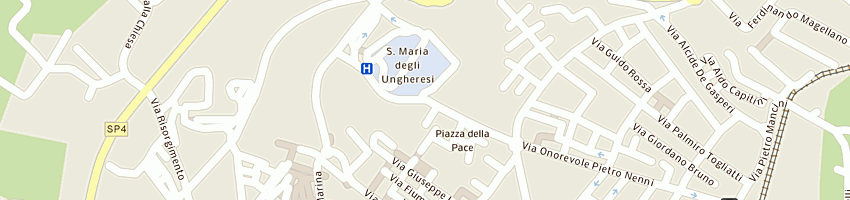 Mappa della impresa internet point di santucci fortunato a POLISTENA