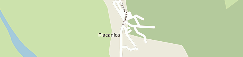 Mappa della impresa municipio  a PLACANICA