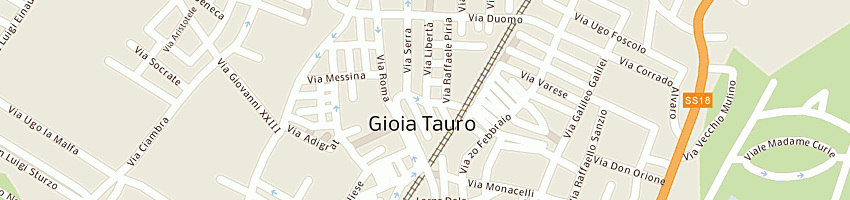 Mappa della impresa tomaselli antonio  a GIOIA TAURO