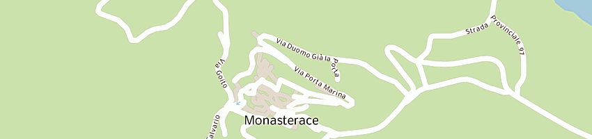 Mappa della impresa famacia deleo gabriella  a MONASTERACE