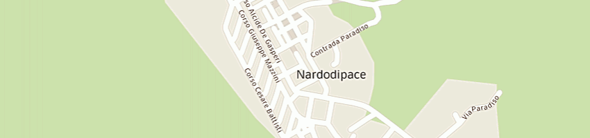 Mappa della impresa municipio  a NARDODIPACE