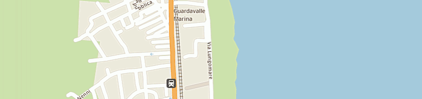 Mappa della impresa criniti alessandro a GUARDAVALLE