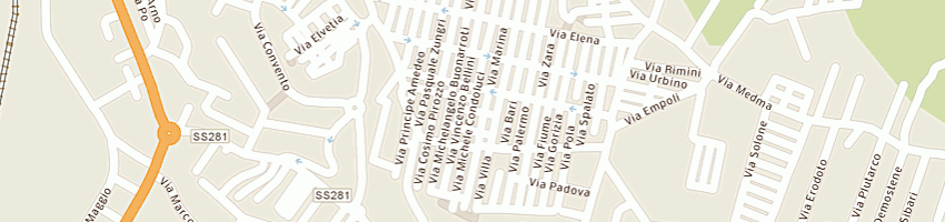 Mappa della impresa sidigas societa' irpina distribuzione gas spa a ROSARNO