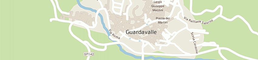 Mappa della impresa montepaone guglielmo a GUARDAVALLE